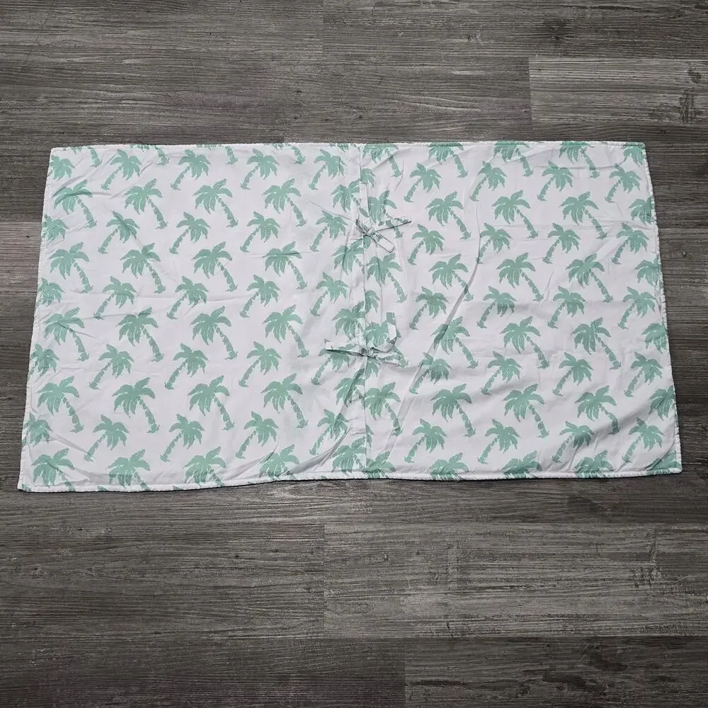 Tropical Pink Flamingo Quilted Pair of King Tie Back Pillow Cases